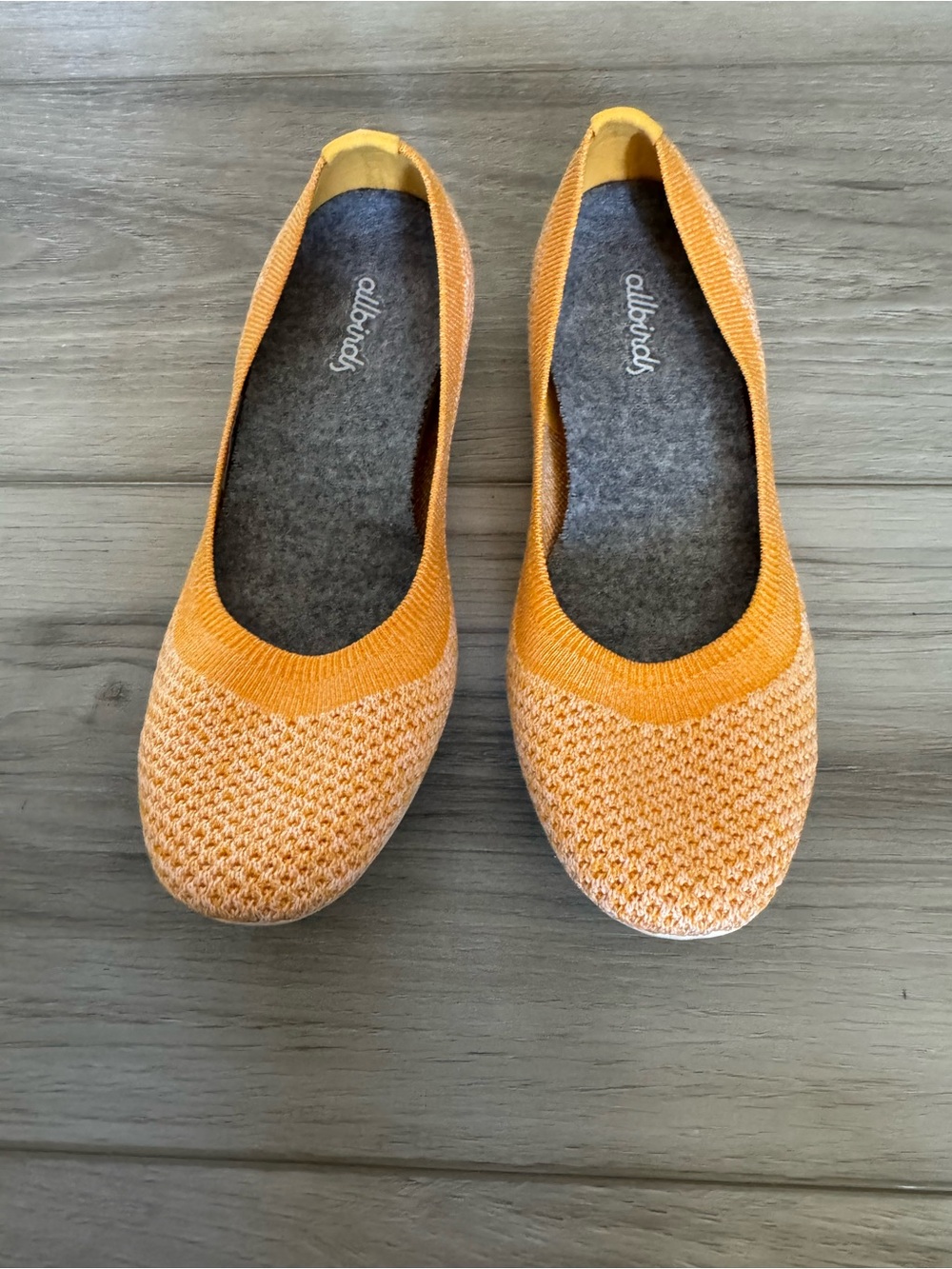 Allbirds Women’s yellow Ballet Flats